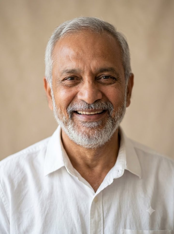 Sample photo of an older man